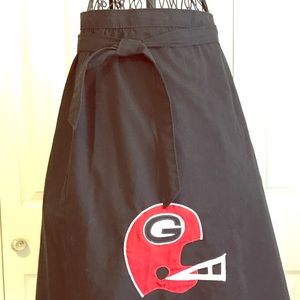 UGA wrap skirt